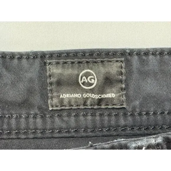 Adriano Goldschmied Men's The Graduate Tailored Leg Black Pants - Size 36x30 - Picture 5 of 7